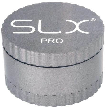 SLX Pro Grinder Aluminium Non Sticky 62 mm, Silver