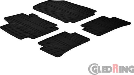 Gledring Rubbermatten passend voor Renault Clio IV 5 deurs 2012-2019 / Clio IV GT 2013- / Captur 2013-2019