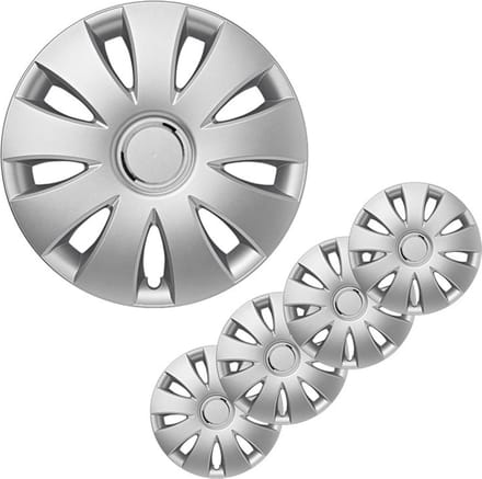 ProPlus Wieldoppen Set - Ø 13 inch - Aura - Zilvergrijs - 4 stuks