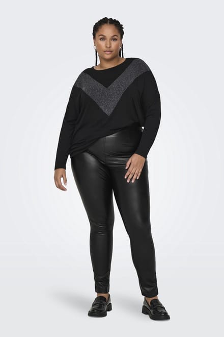 CARJESSIE FAUX LEATHER LEGGING OTW NOOS