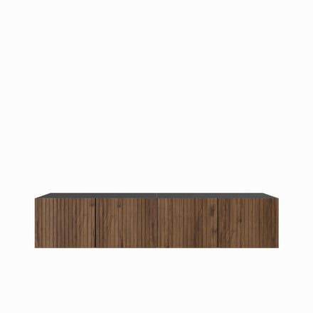 TV-kast Mio 200 (2x100) cm (zwart + catania)