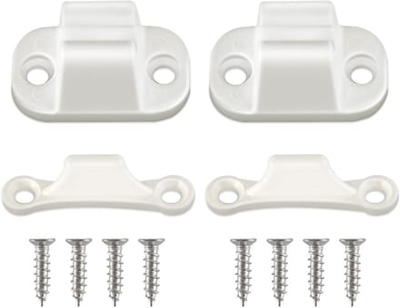 Deurstopper caravan deurhouder kunststof - 2 stuks - accessoires voor caravan camper boot