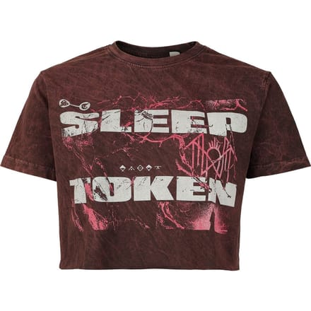 Sleep Token T-shirt - Texture - S tot XXL - voor Vrouwen - rood