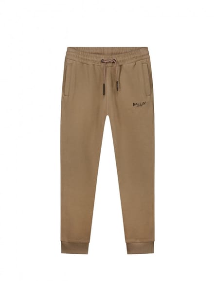 Ballin - Junior Handwritten Logo Sweatpants - Taupe - Maat 152