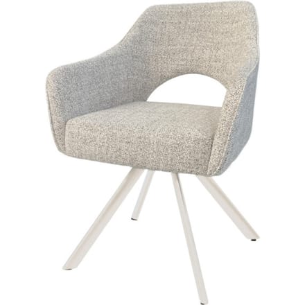 Livingfurn eetkamerstoel helen sand naturel set van 2