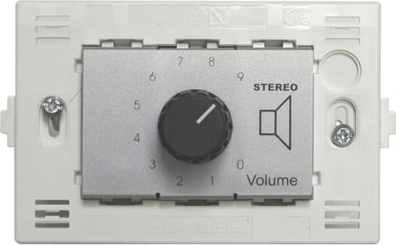 Artsound TNS-VOLST, stereo vol. reg. BT Light Tech, zilver