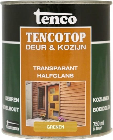 Tenco Deur- & Kozijnbeits Tencotop - Grenen - Zijdeglans - 750ml