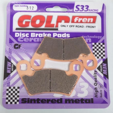 Plaquette de frein Gold Fren pour Auto Neuf
