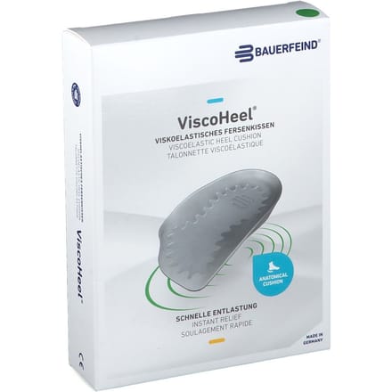 Bauerfeind Viscoheel® 1 paar visco‑elastische hielkussens Maat 2 (36-39) Overige