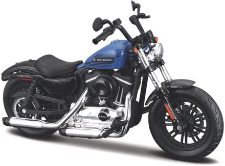 Maisto Harley-Davidson Forty-Eight - Modelauto - Schaal 1:18 - Blauw/Zwart