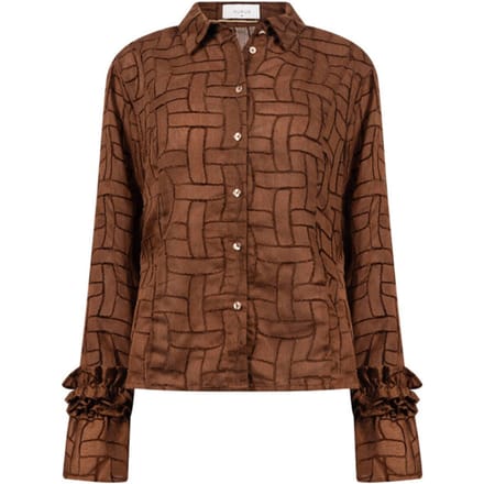 Nukus Blouse lange mouw nkf02107 abbygail
