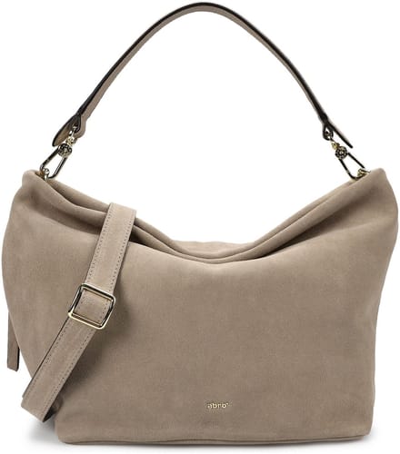 abro Ebony Suede - Schoudertas 28 cm (siena)