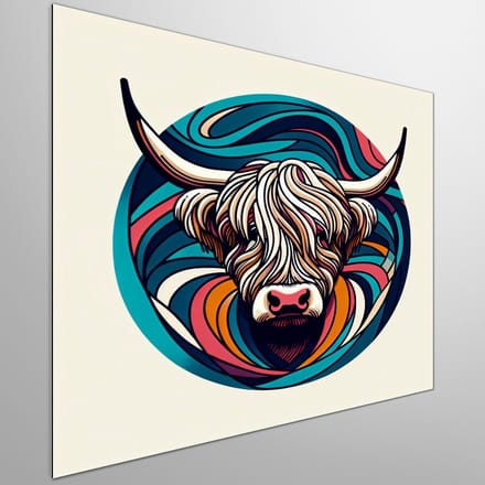 Kunstprint | Wanddecoratie | Dibond | 60 × 60 cm