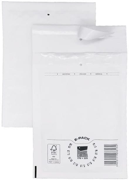 Heykapak - Enveloppen - Luchtkussen - C13 - 170x225mm - Wit