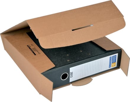 Colompac verzenddoos voor ordners CP058, ft 32,2 x 29,5 x 8 cm, bruin 20 stuks