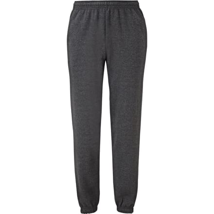 Fruit of the Loom Heren Klassiek Elastisch Manchet Joggingbroek (Donkere Heide Grijs)