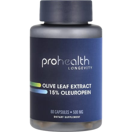 Olijfblad Extract 15% Oleuropeïne, 500Mg, 60 Capsules