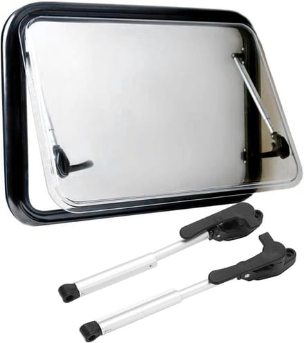 Telescopische Raamstang voor Caravan en Trailer - Verstelbaar 180mm tot 230mm