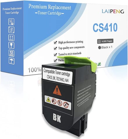 Hoge capaciteit tonercartridge voor CS310, CS410 en CS510 printers - 4000 pagina's
