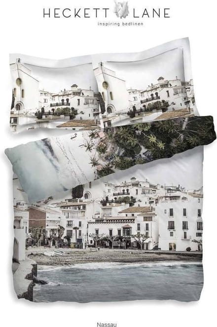 Heckett & Lane Nassau Dekbedovertrek - Eenpersoons - 140x200/220 cm - Multi