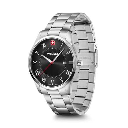 Wenger City Classic Horloge 01.1441.140 zilver