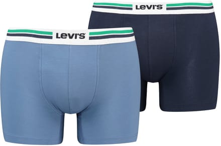 Levi's - Placed Sportswear Logo Boxer 2-pack - 701222843 - 002 Blue