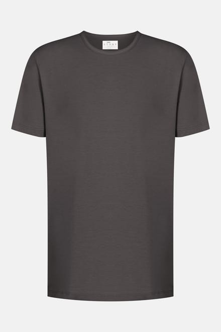 Crew Neck Shirt Serie Maglia Singola Smokey Grey