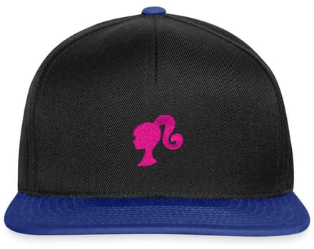Barbie Silhouet Borduurwerk Snapback cap