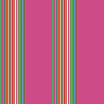 Bluuming Affairs - Kinderbehang- Behangpapier - Strepen - Kinderkamer - Roze - 0,53 x 10,05 M.