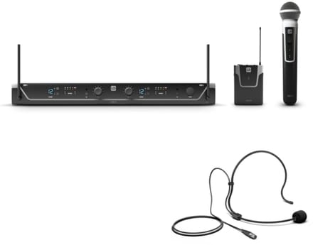 Adam Hall U305 HBH 2 584-608MHz - Draadloze transmissie set