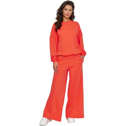 Set van sweatshirt en broek voor dames Makadamia