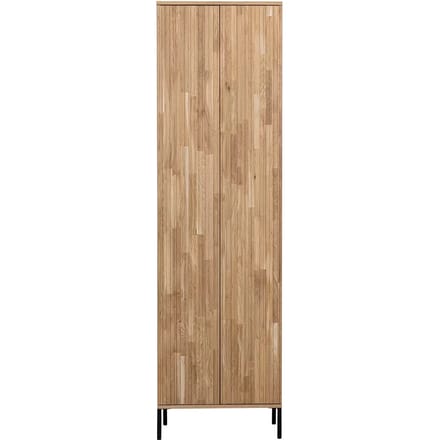 WOOOD New Gravure Hoge Kast - Eiken - Naturel - 210x60x42