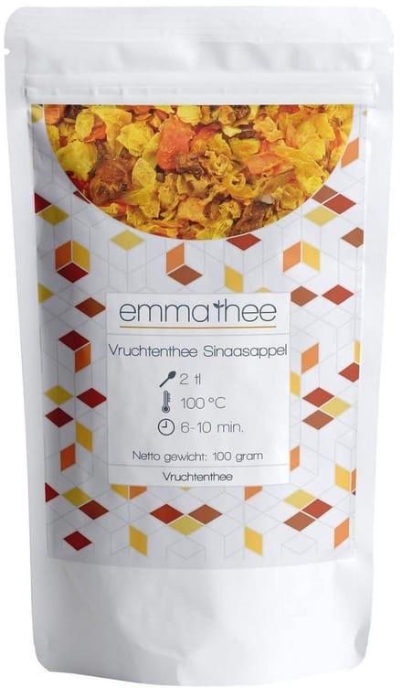 Vruchtenthee Sinaasappel 100 Gram - Losse Thee - Puur & Natuurlijk - 100% Fruitblend
