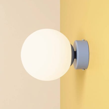 ALDEX Wandlamp Joel, blauw/wit, 1-lamp