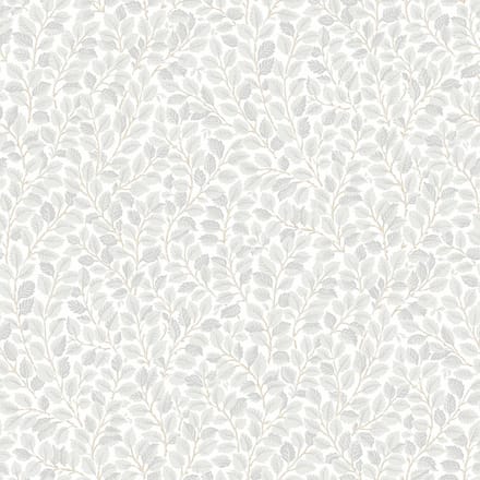 Boråstapeter Vliesbehang 7661 - Falsterbo III - Botanisch Wit - 53cm x 10.05m