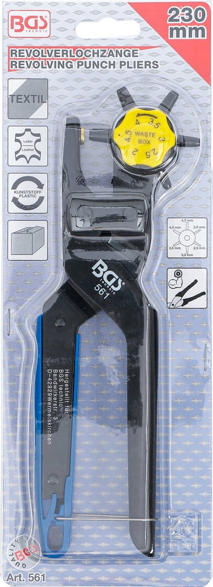 BGS Profi-Revolver-ponstang met hefboomoverbrenging - 561
