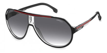 Carrera 1057/S OIT 9O zwart rood donkergrijs gradiënt zonnebril