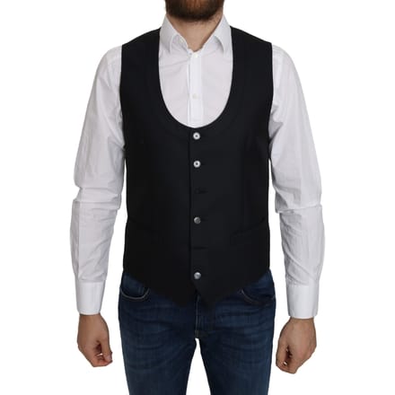 Zwarte Vest Classic Fit