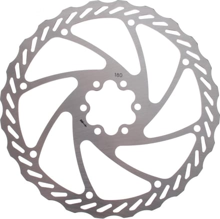 Tom Remschijf 180 Mm 6 Gaats Zilver Staal