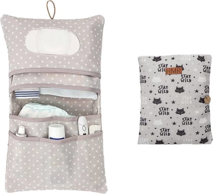 Compacte Luiertas Organizer en Make-up Tas 2 in 1 voor Moeders – Ideaal voor Onderweg