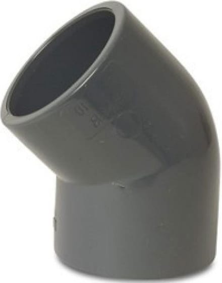 Cepex PVC knie 45 graden 32 mm x 32 mm