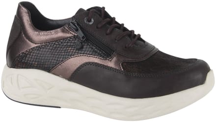 Wolky Dames Sneakers 05703 Vitality S2F Donkergrijs