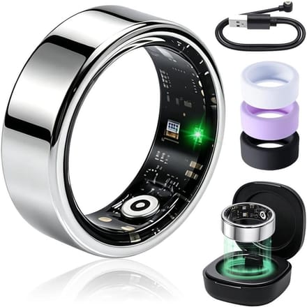 Smart Ring - Slimme - Slaapmonitoring Hartslag en Bloeddruk - Dagelijks