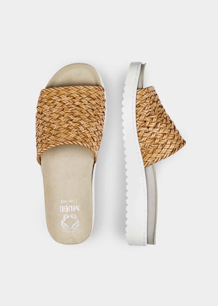 Elegante sandalen met flexibele zool - cognac - Gr. 41 van Goldner Fashion