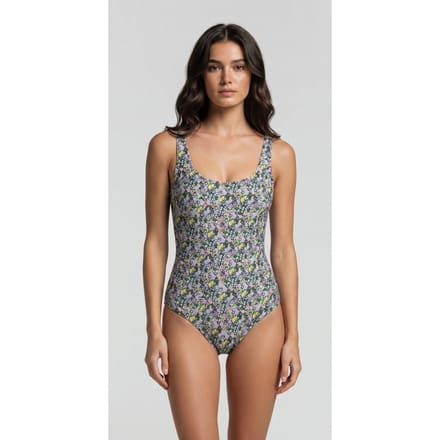 & Other Stories Cherry Reversible Swimsuit Blue Taglia: 32 | Costumi Interi Outlet | Donna | Blu