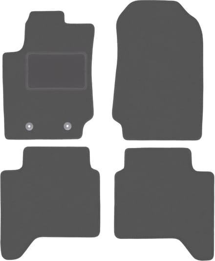 Grafiet automatten voor: Ford Ranger pick-up (2012-2019)