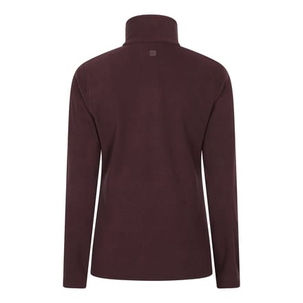 Mountain Warehouse Dames/Dames Camber II Fleece Top (Bruin)