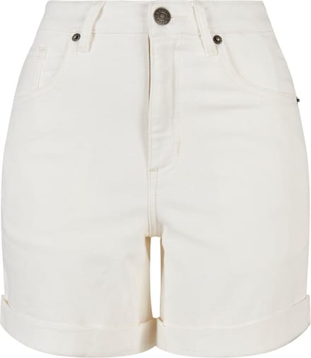 Urban Classics - Organic Stretch Denim 5 pocket Korte broek - Taille, 29 inch - Wit