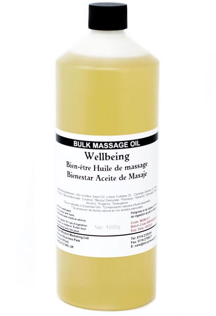 Massage & Bad Olie - 1kg - Welzijn