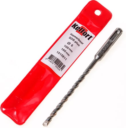 Kelfort Hamerboor SDS-plus diameter 6 x 160/100mm